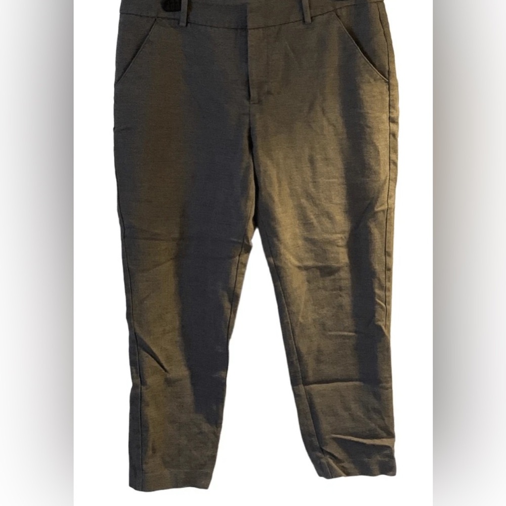 Pre Owned Women’s Merona Stretch Pants Gray Sz 10 Classic Practical Style Comfy